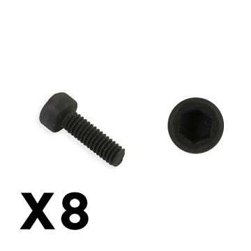 FTX Outback Fury Column Hex Head Self Tapping 2.5X8mm Screw (8pcs) (FTX9194)