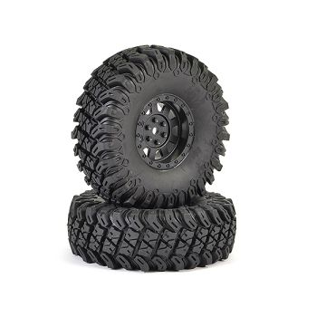 FTX Outback Hi-Rock Pre-Mounted Wheels & Tyres (Pr) (FTX9267B)
