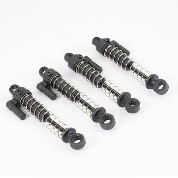 FTX Outback Mini X/Xp Complete Shocks Set - Black (FTX9302BK)