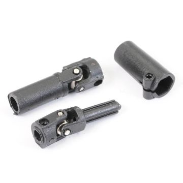 FTX Outback Mini X Main Drive Shaft Set & Axle Hub - Black (FTX9303BK)