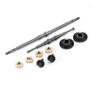 FTX Mini Outback 2.0 F/R Metal Gear Axle Driveshaft Set (FTX9309M)