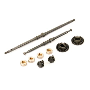FTX Outback Mini X 2.0 F/R Metal Gear Axle Driveshaft Set (FTX9364M)