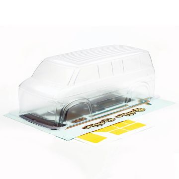 FTX Outback Mini XP Rock Van Clear Lexan Body (FTX9437C)