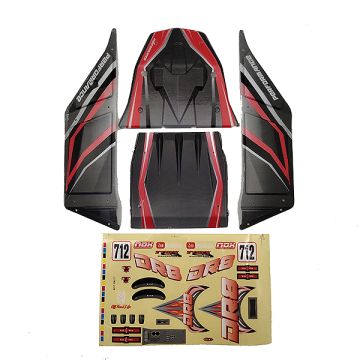 FTX DR8 Body+Decal(Red) (FTX9580R)