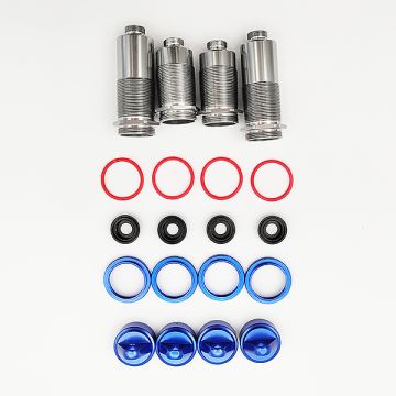 FTX DR8 Shock Body & Cap Set Blue (FTX9663B)