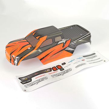 FTX Tracer Monster Truck Body & Decal - Orange (FTX9739)