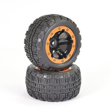 FTX Tracer Truggy Wheel/Tyres Complete (Pr) (FTX9765)