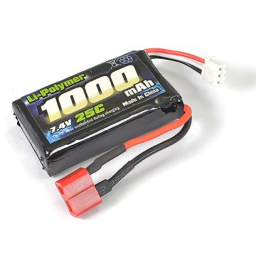 FTX Tracer Li-Po Soft Pack 7.4V,1000Mah,25C (T-Plug) (FTX9791)