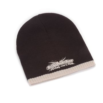 Schumacher 2 Tone Beanie Knitted Hat (G338)