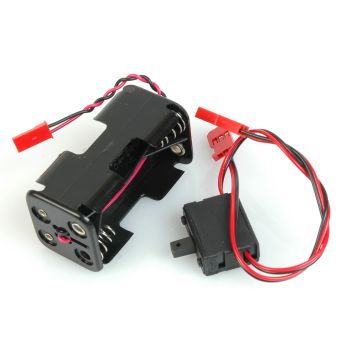 Schumacher Battery Box and Switch; 4xAA (G832)
