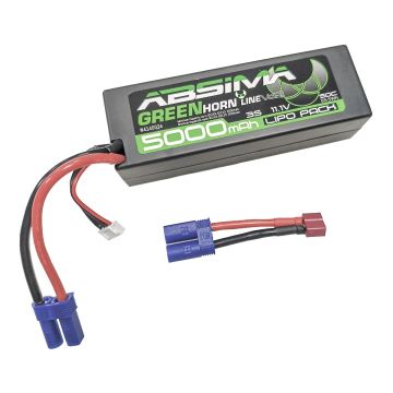 Absima Greenhorn Vol.2 LiPo 3S 11.1V-50C 5000 HC (EC5/T-Plug) (AB4140024)
