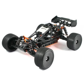 Hobao Hyper Cage Truggy Electric Roller Chassis - Black (HBCTEB)