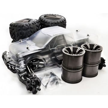 Hobao Hyper MT Plus Electric Monster Truck 80% Rolllng Chassis (HBMT-EPLUS)