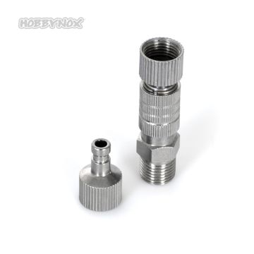 Hobbynox Quick Coupler G1/8 - 2 Male Parts (HN012-00)