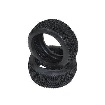 Hot Race 1/8 Buggy Tyres Havana White - Pr (HR001-0761)
