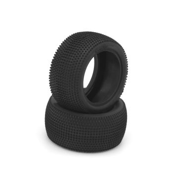 Hot Race 1/10 Tyres V1 Carpet Rear Soft/Med - Pr (HR003-0621)