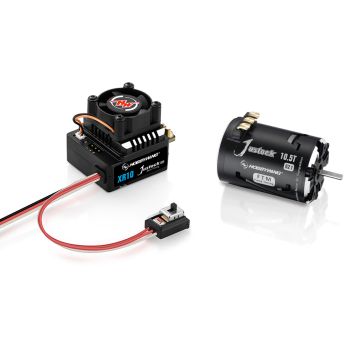 Hobbywing Combo XR10 Justock G3S ESC & Justock G2.1 - 10.5T Motor (HW38020370)