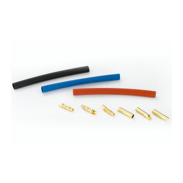 Hobbywing Bullet Connectors 4.0mm - 3prs (HW86070010)