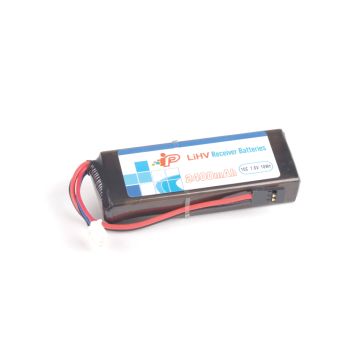 Intellect Lipo RX/TX Flat Pack 2400mAh (IP752880D7R2-2S-SQ)