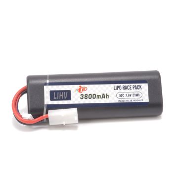 Intellect LiPo HC39 2S 3800mAh 7.6v Stick Tam plug (IPTM2S3800HVRTM)