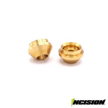 Vanquish Brass Lower Spring Cup for Incision Shock (IRC00219)