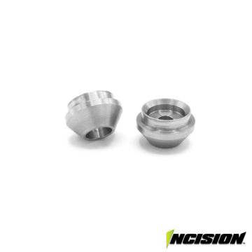 Vanquish Incision Lower Shock Cup Clear (pr) (IRC00461)