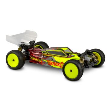 JConcepts F2-Tekno EB410 Body w/Aero S-Type Wing (JC0354)