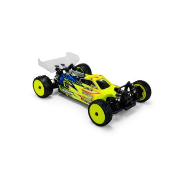 jConcepts P2 - XRAY XB4 2024 Body w/Carpet Turf Dirt Wing LW (JC0642L)