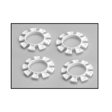 JConcepts Satellite Tire Gluing Rubber Bands-White (JC2212-3)