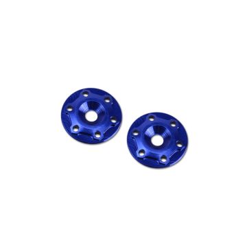 JConcepts Finnisher - 1/8th Alloy Wing Button - Blue (JC2214-1)