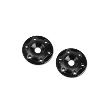JConcepts Finnisher - 1/8th Alloy Wing Button - Black (JC2214-2)