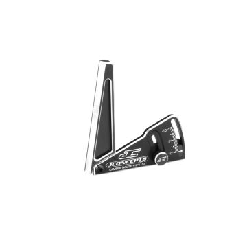 JConcepts Aluminum Camber Gauge,85mm-Black (JC2283-2)