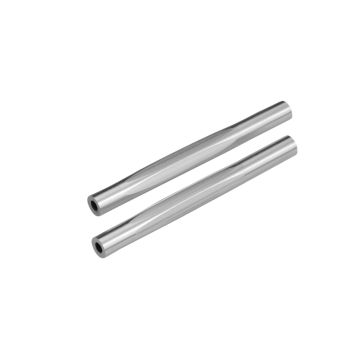 JConcepts RC10 Diamond Wing Tubes, Silver-2pc (JC2313-3)