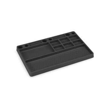 JConcepts JConcepts Parts Tray, Rubber Material-Black (JC2550-2)