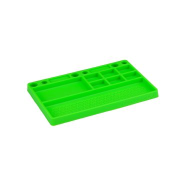 JConcepts JConcepts Parts Tray, Rubber Material - Green (JC2550-5)