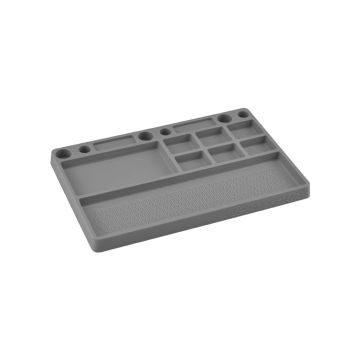 JConcepts JConcepts Parts Tray, Rubber Material - Gray (JC2550-8)