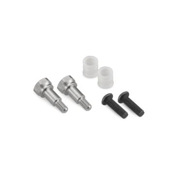 JConcepts B6/B6D/B6.1Fin-Ti Shock Stand-offs w/bushing-Short (JC2599T)