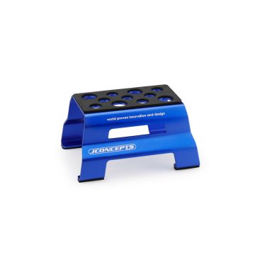 JConcepts Metal Car Stand - Blue (JC2903-1)