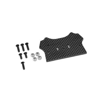 JConcepts F2 Truggy Body Mount Adaptor C/F-HB D8T Evo 3 (JC2954)