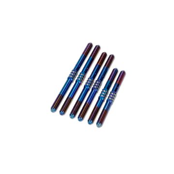 jConcepts Schumacher Cougar LD3 Fin Turnbuckle Kit - Blue (JC2969-1)