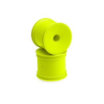 JConcepts Mono-T5M-12mm Hex F&R Wheel-Yellow-4pc (JC3354Y)