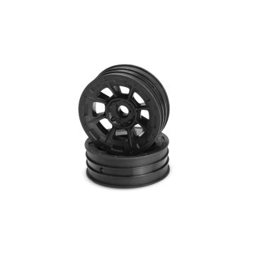 JConcepts Hazard-1.9" RC10 Front Wheel-Black (JC3358B)