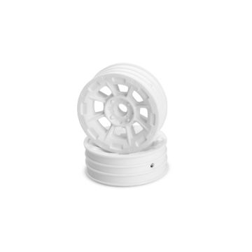 JConcepts Hazard-1.9" RC10 Front Wheel-White (JC3358W)