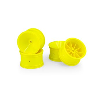 JConcepts Mono-2.2" Rear Wheel (Yellow)-4pc (JC3404Y)