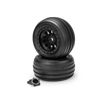 jConcepts Hawk - Platinum Sand Front Tire on JC3425B Wheels (JC4135-3994)
