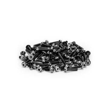 jConcepts RC10B7/D Titanium Top Hat Screw Set Upper Black (JC5138-2)