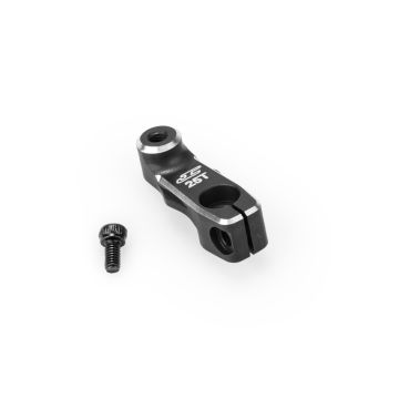 jConcepts 25T RC10B7 15.5mm Alloy Clamping Servo Horn- Black (JC5190-2)