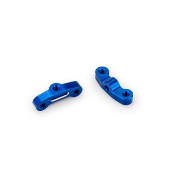 jConcepts RC10B7 Aluminum Rear Hub Link Mount - Blue  (JC5202-1)