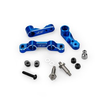 jConcepts RC10B7 | RC10B7D Steering Kit - Blue (JC5209-1)