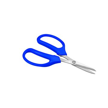 JConcepts Dirt Cut-Precision Straight Scissors-Blue (JC8009)